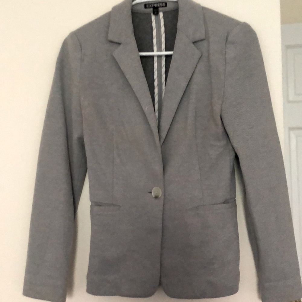 Express one button blazer